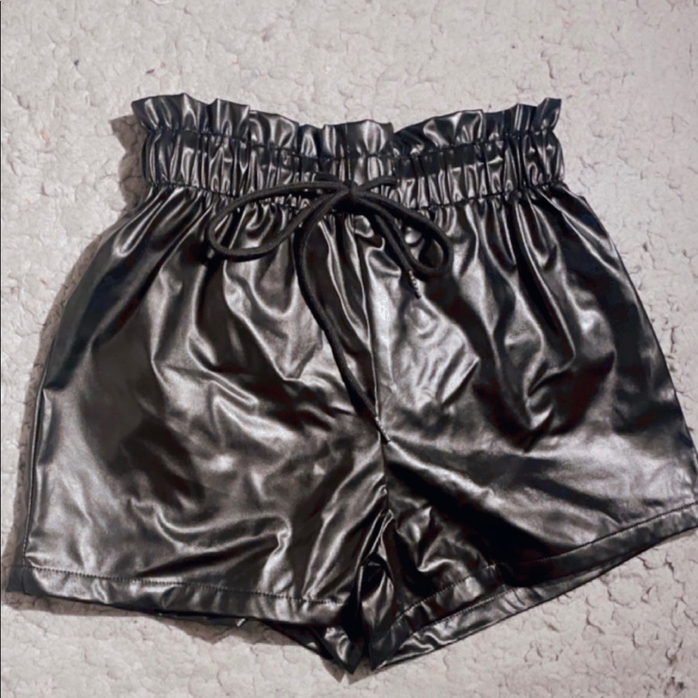 Leather Shorts